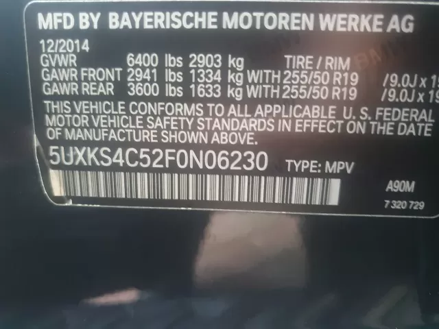 BMW X5, 2015 1, avtobaza.tj