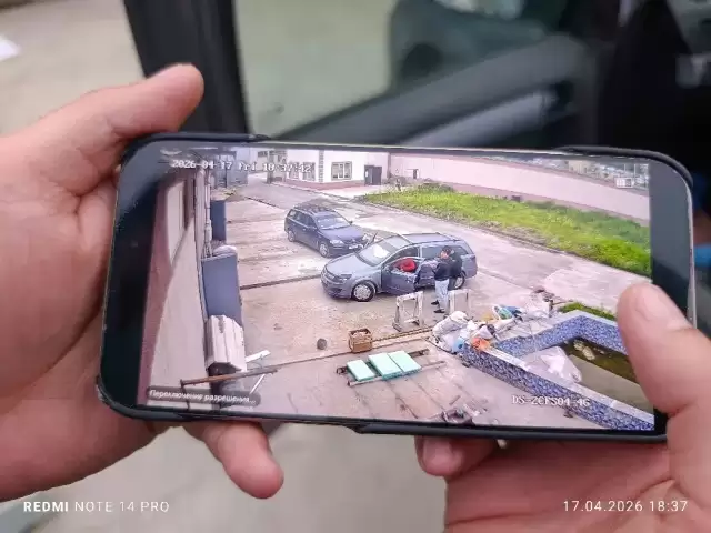 Установка камера видео наблюдения 1, farmo.tj