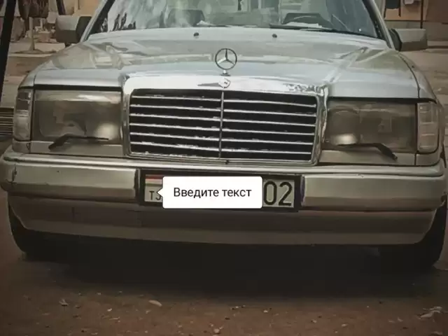 Mercedes-Benz W124, 1987 1, avtobaza.tj