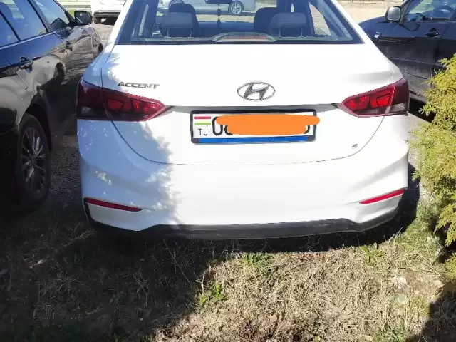 Hyundai Accent, 2018 1, avtobaza.tj