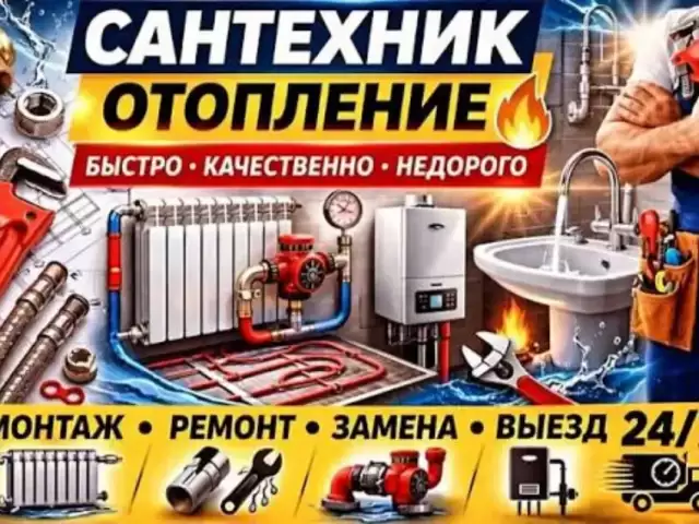 Услуги Сантехника 1, farmo.tj