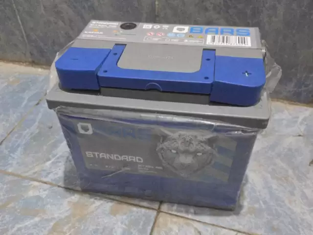 Аккумулятор Bars 62А 1, avtobaza.tj