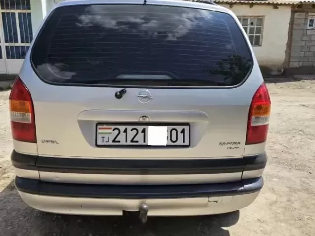 Opel Zafira 1, avtobaza.tj