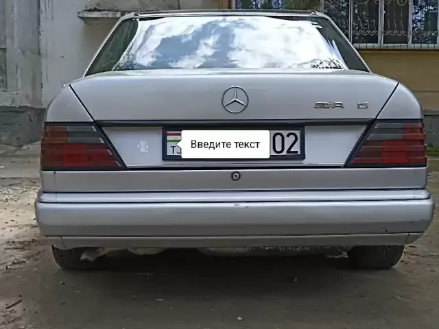 Mercedes-Benz W124, 1987 1, avtobaza.tj