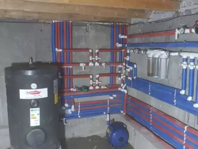 Отопления дома сантехнические работы 1, farmo.tj