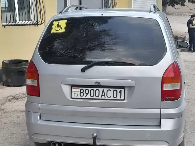 Opel Zafira, 1999 1, avtobaza.tj