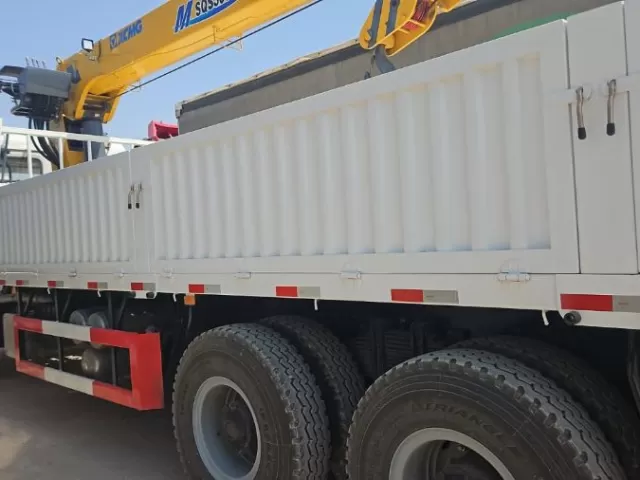 Кран-манипулятор Shacman SX32586R384 6×4, 340 л.с., 2025 1, avtobaza.tj