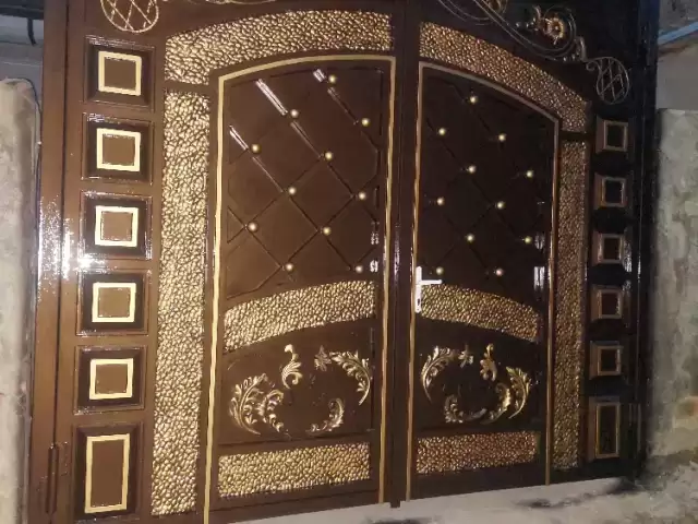 Дарвоза краска, фасад травертин 1, farmo.tj