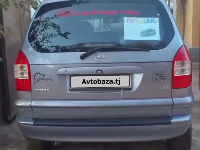 Opel Zafira 1, avtobaza.tj