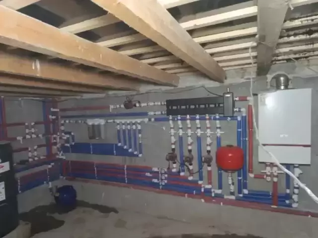 Отопления дома сантехнические работы 1, farmo.tj