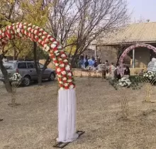 Камера + арка для свадьбы в Бохтар (Курган-Тюбе) - Farmo.tj 
