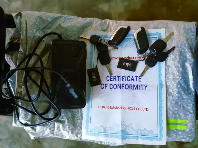 Электроскутер Demansh, 2025 1, avtobaza.tj