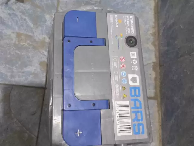 Аккумулятор Bars 62А 1, avtobaza.tj