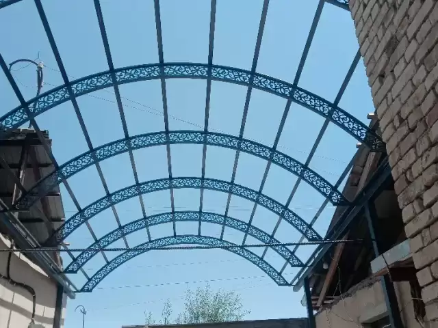 Навес Дарвоза Лестницы 1, farmo.tj