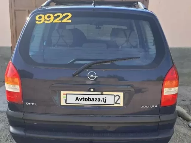 Opel Zafira 1, avtobaza.tj