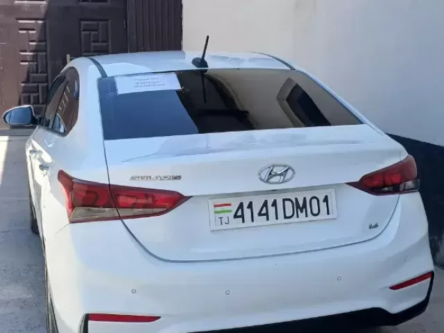 Hyundai Solaris, 2019 1, avtobaza.tj