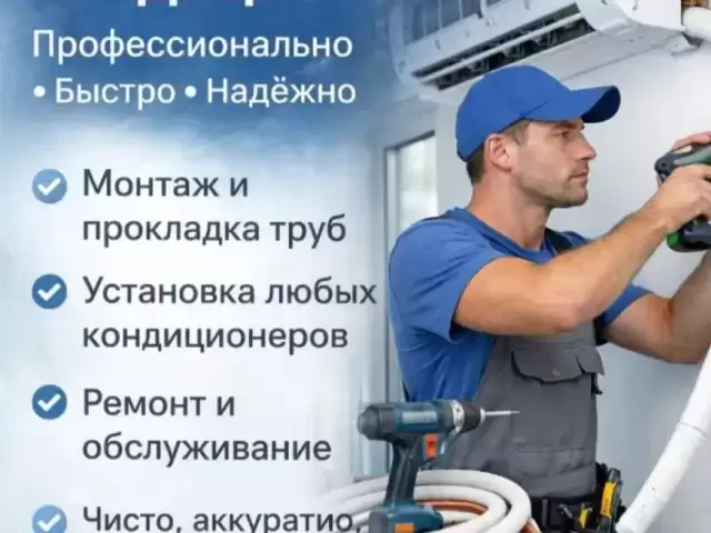 Услуги ремонт кондиционеров 1, farmo.tj