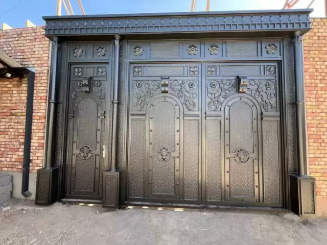 Дарвоза краска, фасад травертин 1, farmo.tj