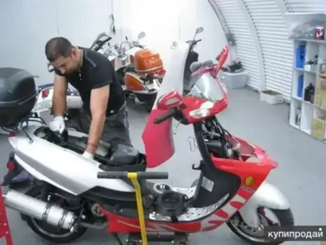 Ремонт скутеров и мотоциклов 1, farmo.tj