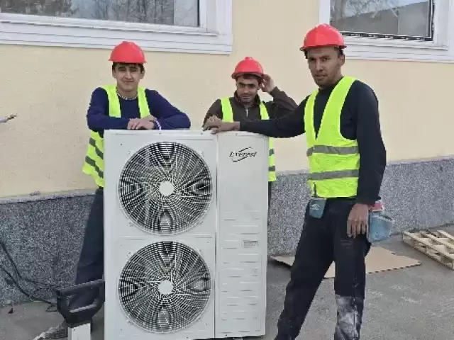 Установка кондиционер 1, farmo.tj