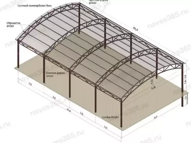 Навесхо под заказ 1, farmo.tj