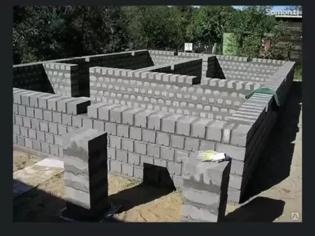 Услуги кладка газаблок 1, farmo.tj
