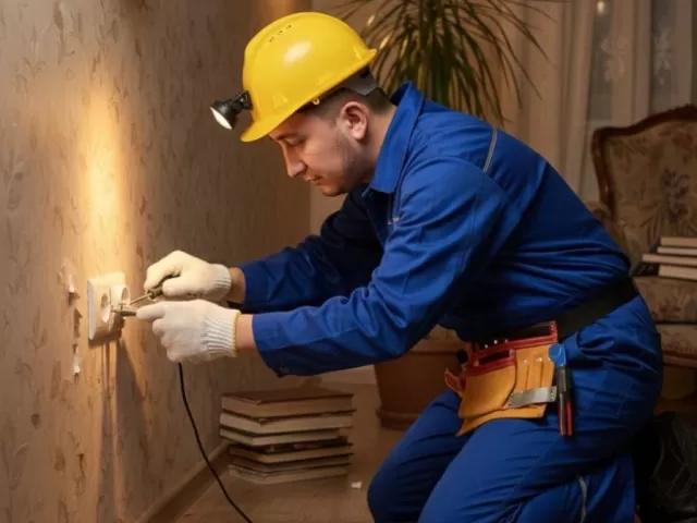 Услуги Электрика 1, farmo.tj