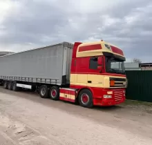 Фура DAF, 2011 в Бохтар (Курган-Тюбе)