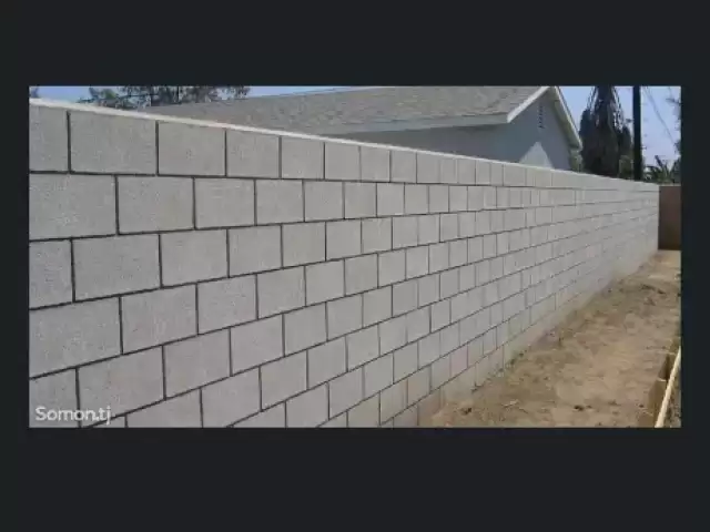 Услуги кладка газаблок 1, farmo.tj