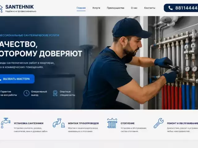 Услуги Сантехника 1, farmo.tj