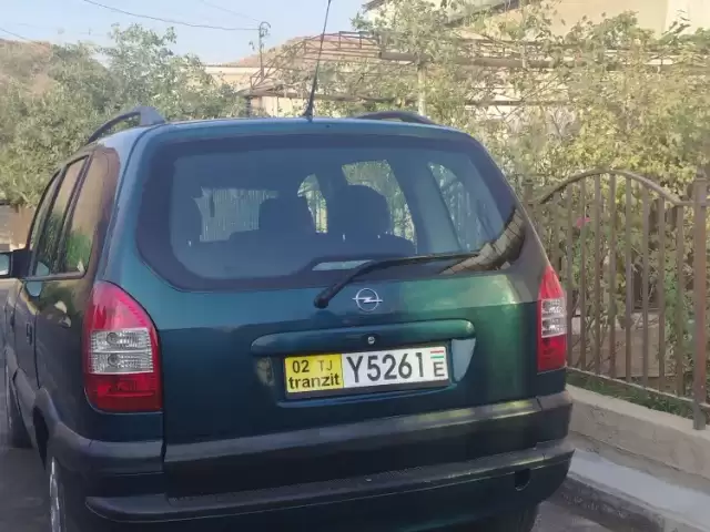 Opel Zafira, 2001 1, avtobaza.tj