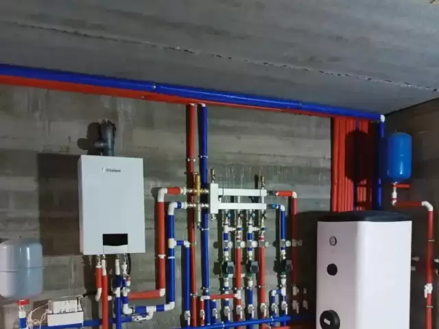 Отопления дома сантехнические работы 1, farmo.tj