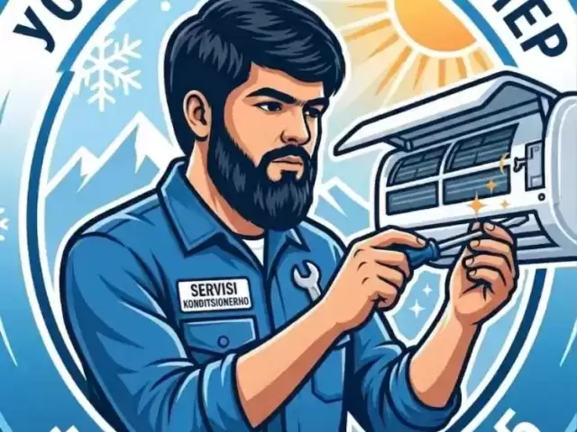 Установка и ремонт кондиционер 1, farmo.tj