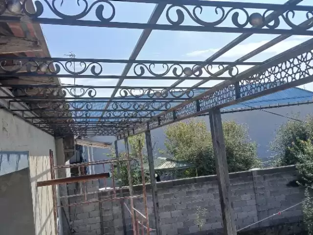 Навес Дарвоза Лестницы 1, farmo.tj