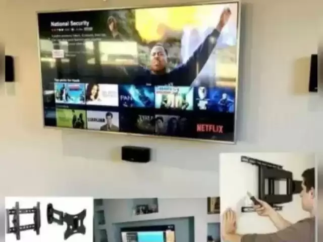 Установка телевизор на стену 1, farmo.tj