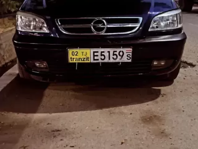 Opel Zafira 1, avtobaza.tj