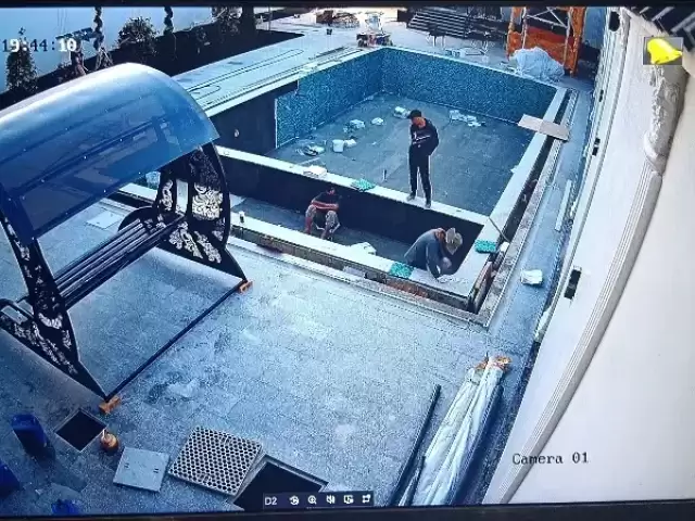 Установка камера видео наблюдения 1, farmo.tj