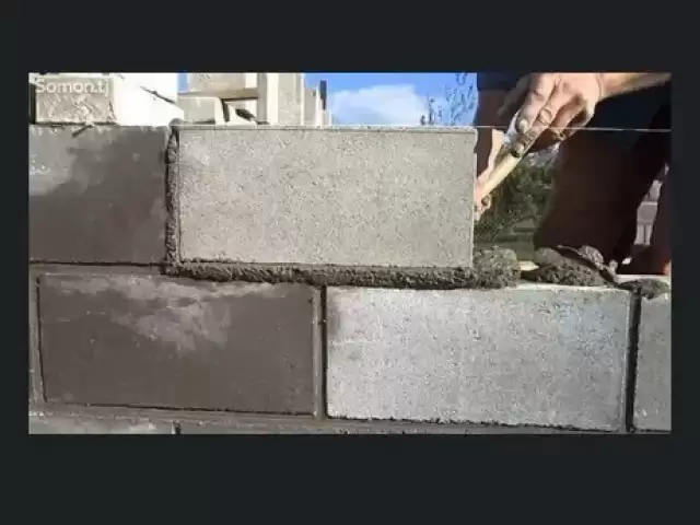 Услуги кладка газаблок 1, farmo.tj