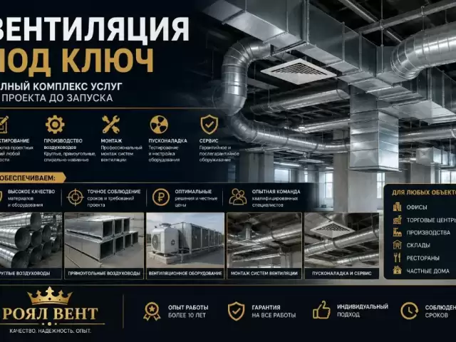 Вентиляция под ключ 1, farmo.tj