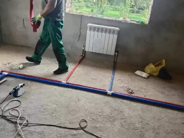 Отопления дома сантехнические работы 1, farmo.tj