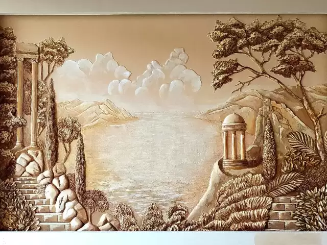 Барельеф на стене 1, farmo.tj